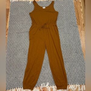 Bohme Mustard Causal Jumpsuit